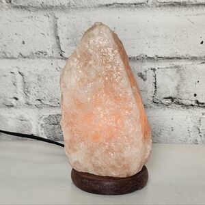 Himalayan Pink Salt Lamp 7.75" 4.1lb Natural Rock Light w/ Switch
